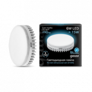 Лампа Gauss LED GX53 6W 4100K 1/10/50