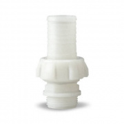Штуцер соединительный прямой Pedrollo RP 1 - 1", D 30 мм (полиамид)