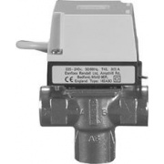 Клапан запорный трехходовой с сервоприводом Danfoss HSD типа Paddle - 3/4" (НГ, PN10, Tmax 95°C)