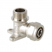 Водорозетка с наружной резьбой VALTEC VTm.355 - 16 x 1/2" (винтовая, для металлопластиковых труб)