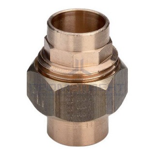 Муфта разъемная Viega R4 94340 - 54 (бронза, под пайку)