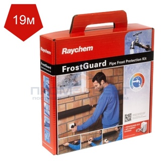 Кабель для обогрева труб Raychem FrostGuard 19m