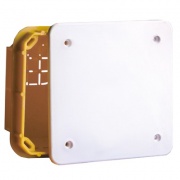 Коробка ответвительная прямоуг. для твердых стен, IP40, 118х96х70мм