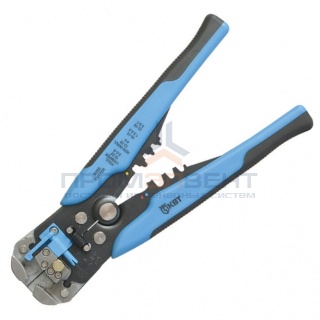 Инструмент для снятия изоляции с проводов 0,05-10,0мм2 стриппер WS-04A КВТ