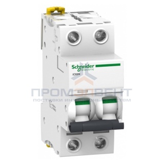 Автоматический выключатель Schneider Electric Acti 9 iC60N 2П 25A 6кА B (автомат)