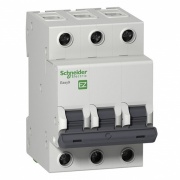 Автоматический выключатель Schneider Electric EASY 9 3П 6А B 4,5кА 400В (автомат)