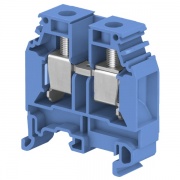 Клеммник ABB М16/12 N на DIN-рейку 16мм.кв. синий